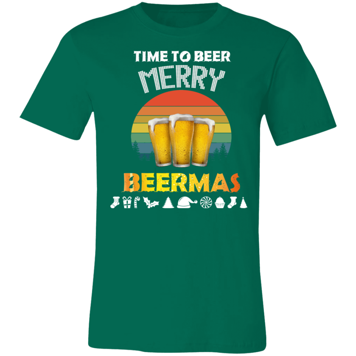 Christmas Design Premium Unisex Jersey Short-Sleeve T-Shirt