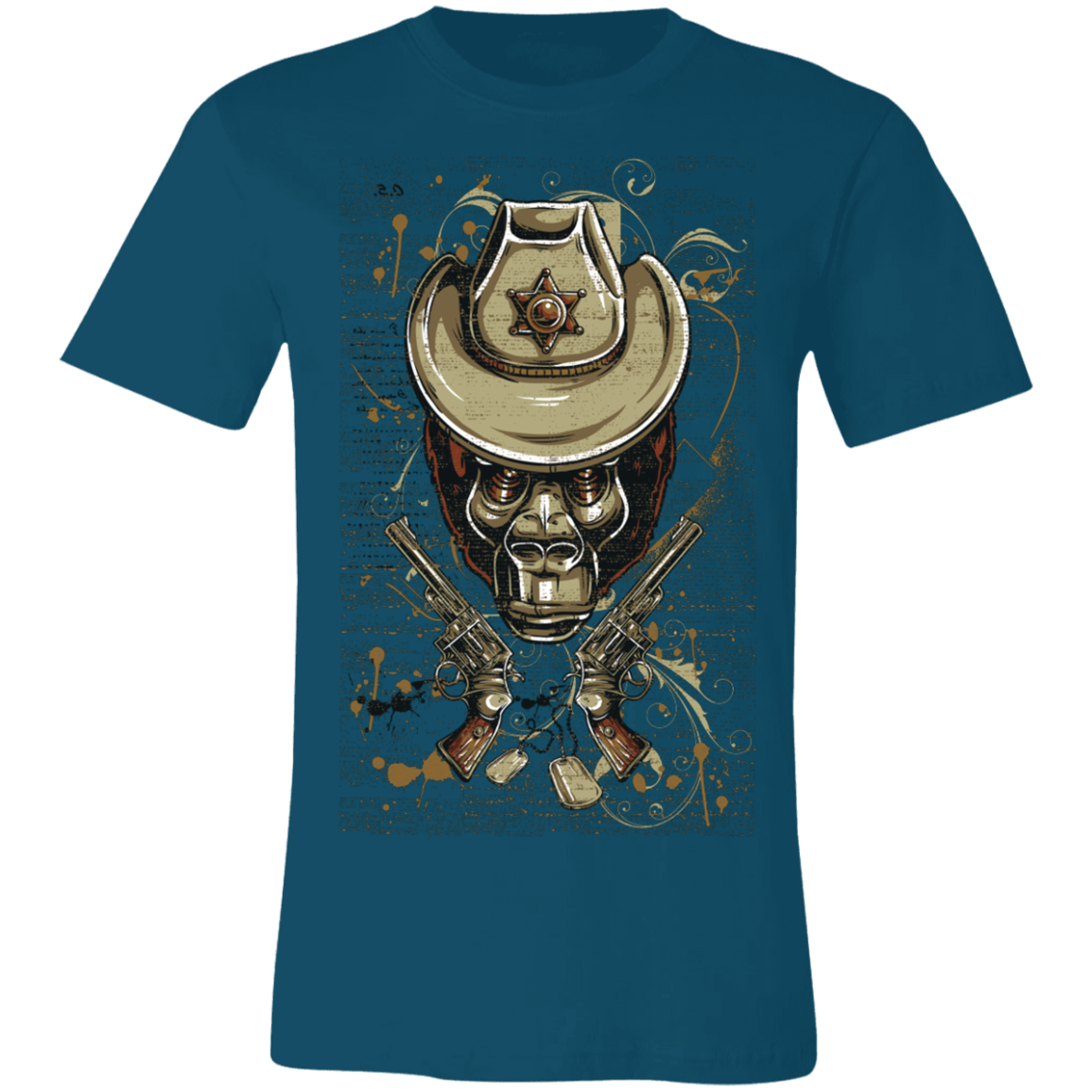 Heavy Grunges Designs Premium Unisex Jersey Short-Sleeve T-Shirt