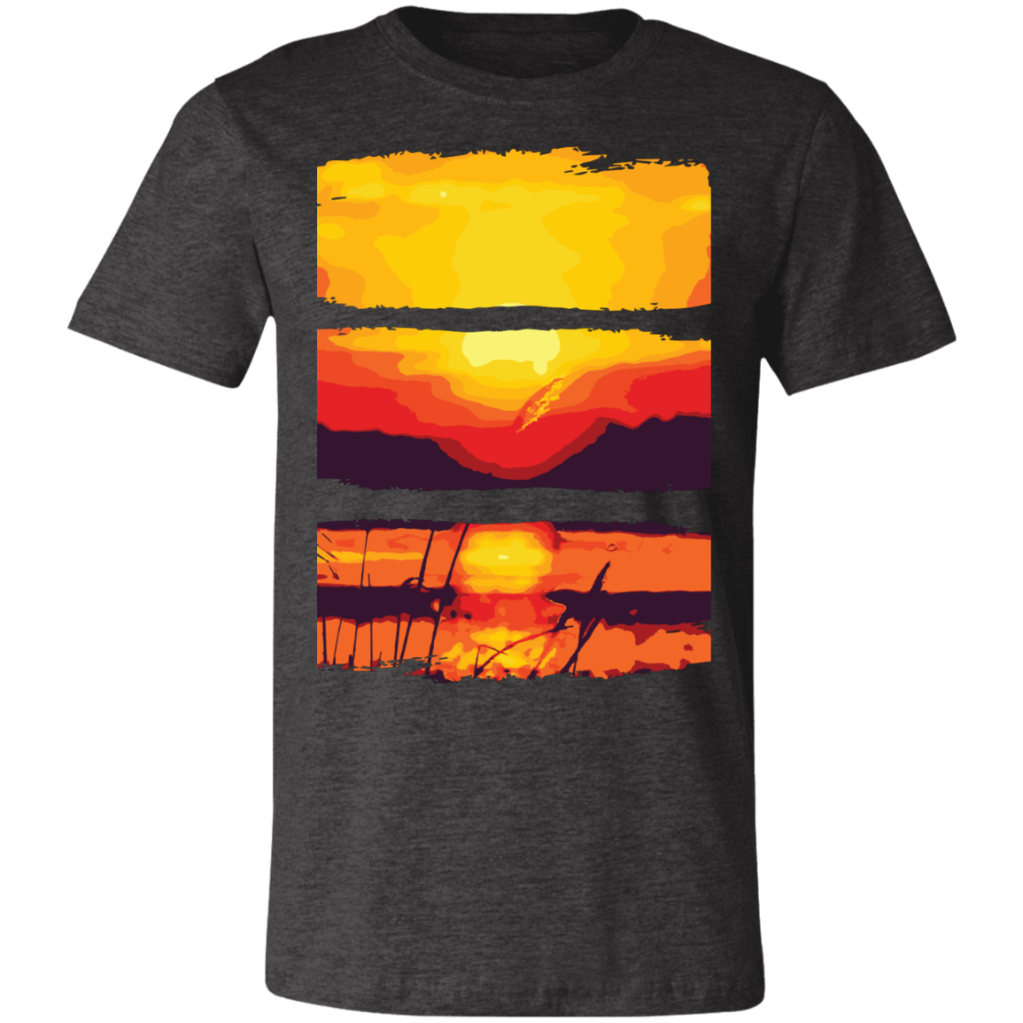 Heavy Grunges Designs Premium Unisex Jersey Short-Sleeve T-Shirt