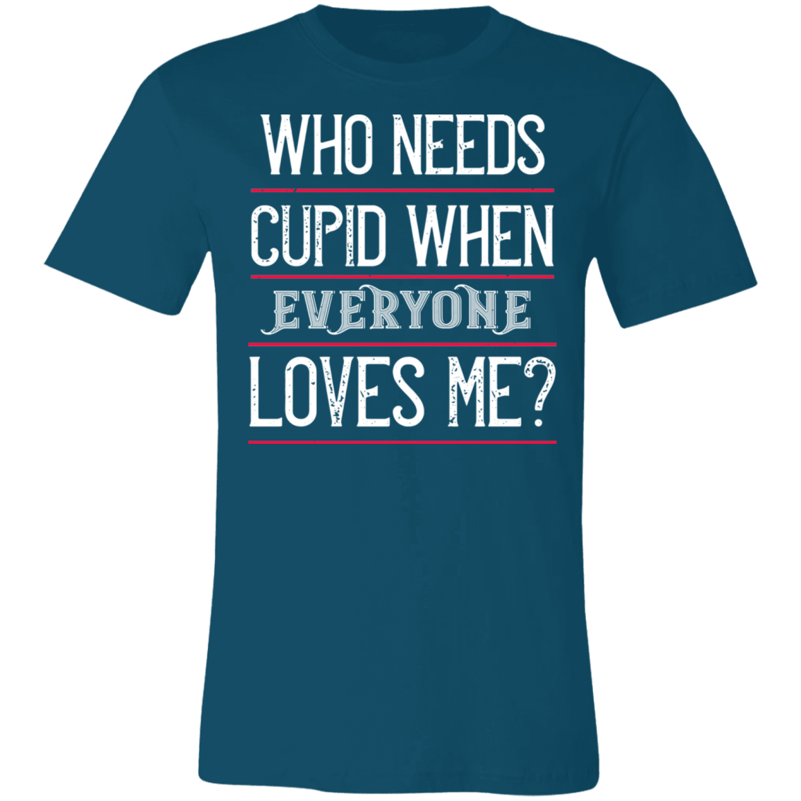 Valentine Design Unisex Jersey Short-Sleeve T-Shirt
