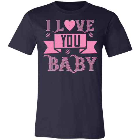 Image of Valentine Design Unisex Jersey Short-Sleeve T-Shirt