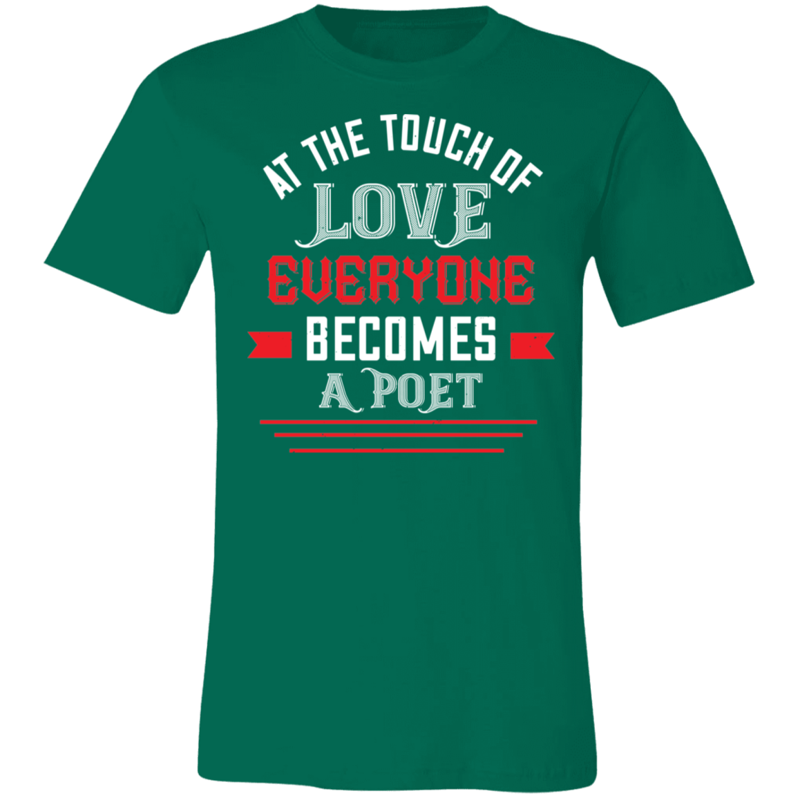 Valentine Design Unisex Jersey Short-Sleeve T-Shirt