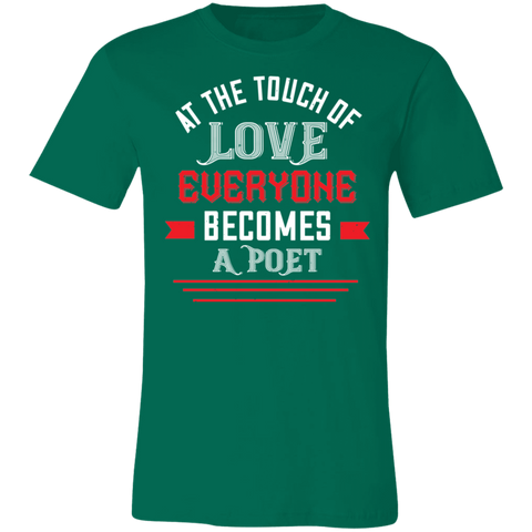 Image of Valentine Design Unisex Jersey Short-Sleeve T-Shirt