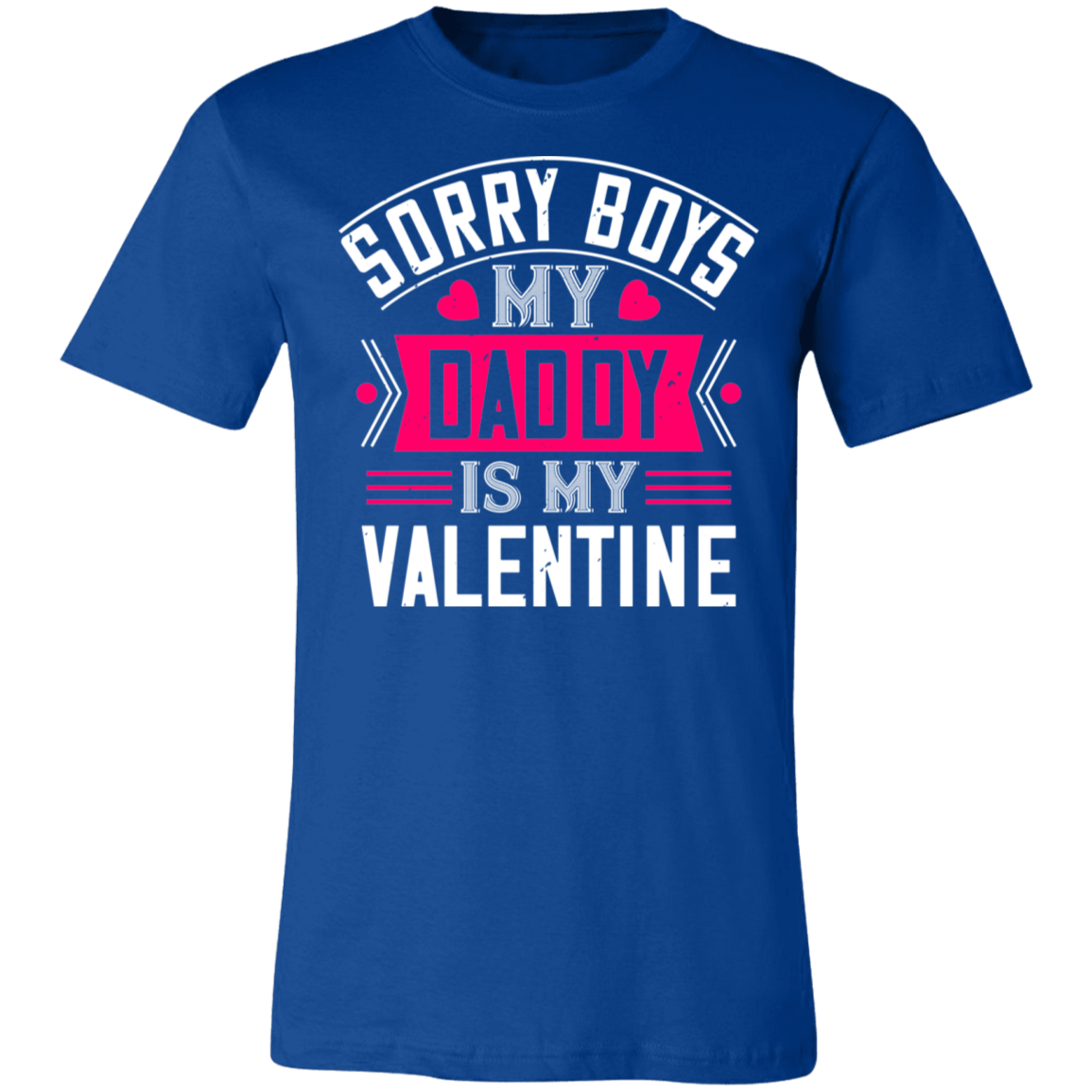 Valentine Design Unisex Jersey Short-Sleeve T-Shirt
