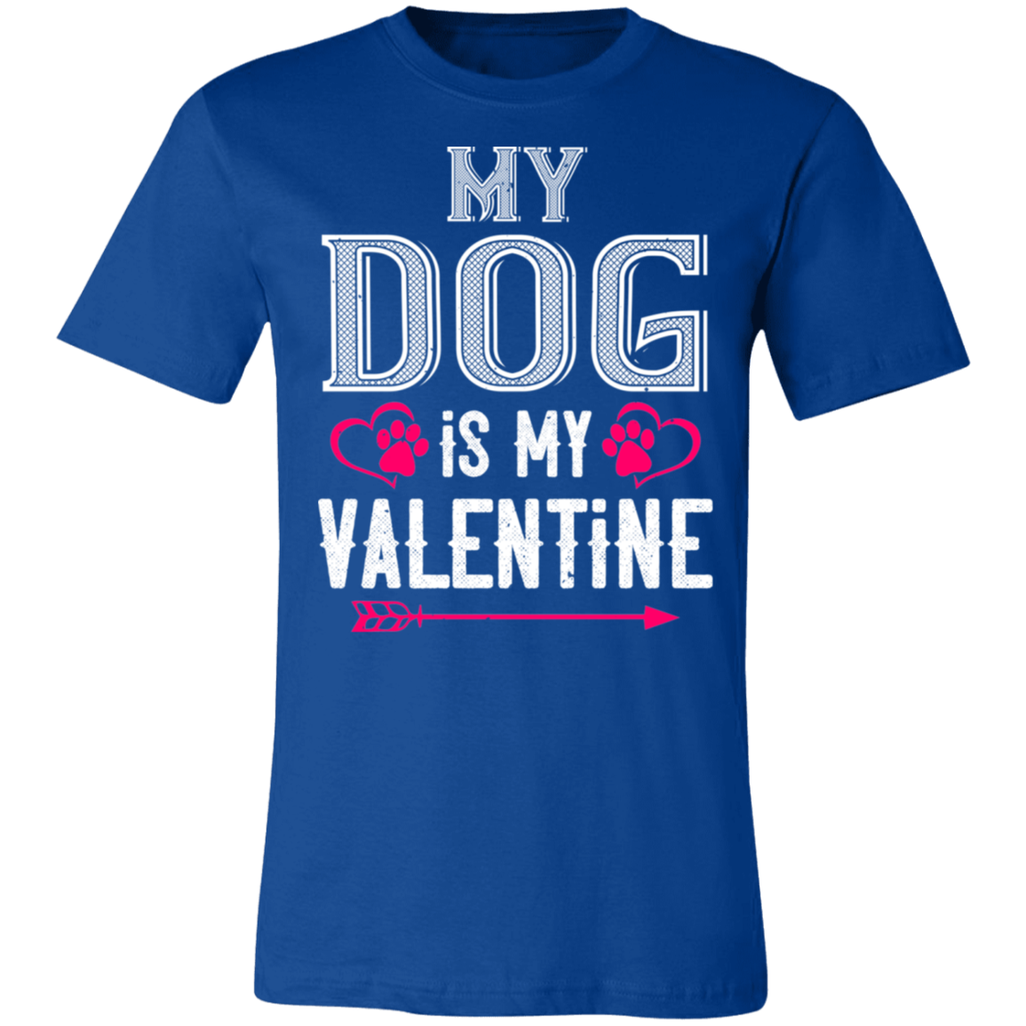 Valentine Design Unisex Jersey Short-Sleeve T-Shirt