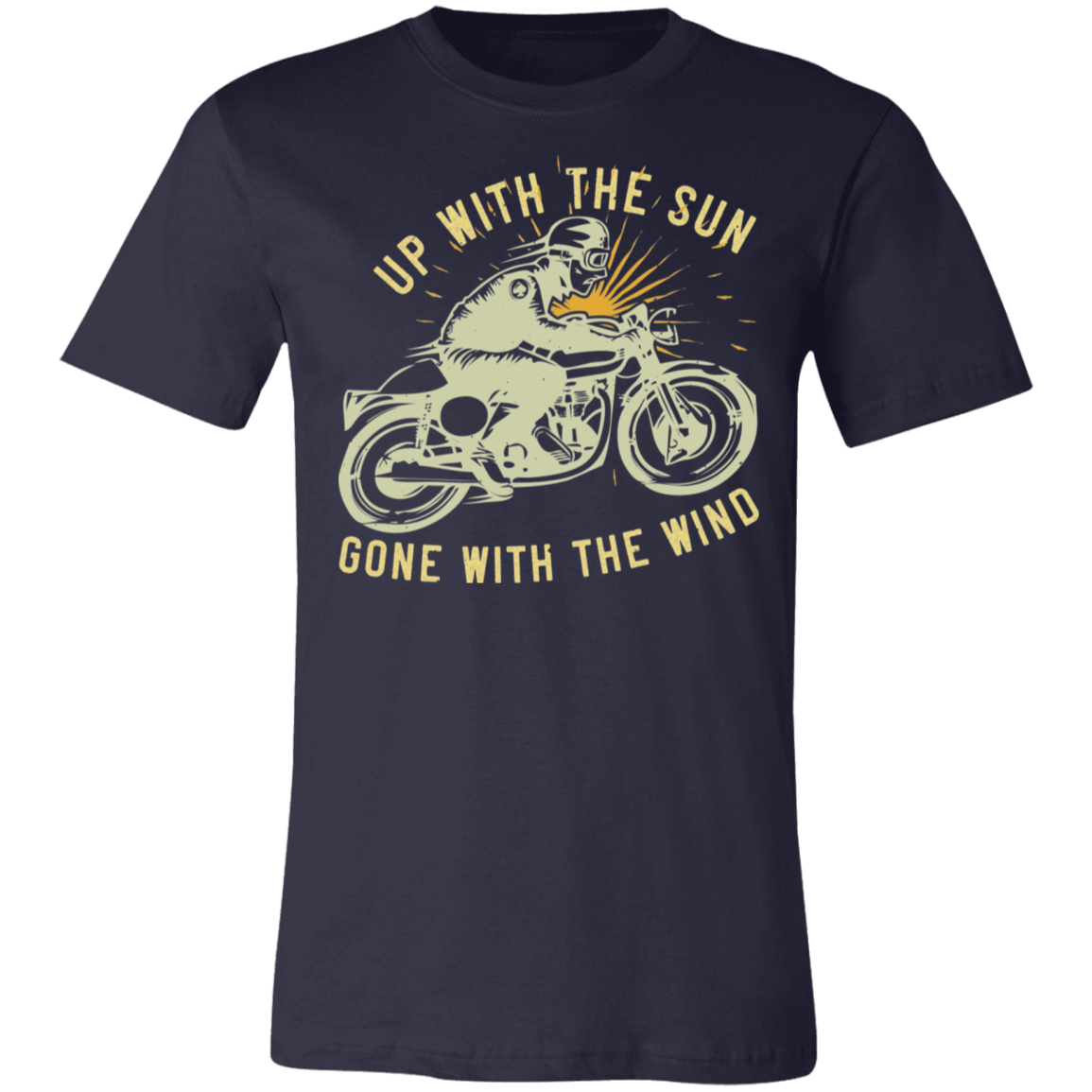 Motorcycle Designs Premium Unisex Jersey Short-Sleeve T-Shirt