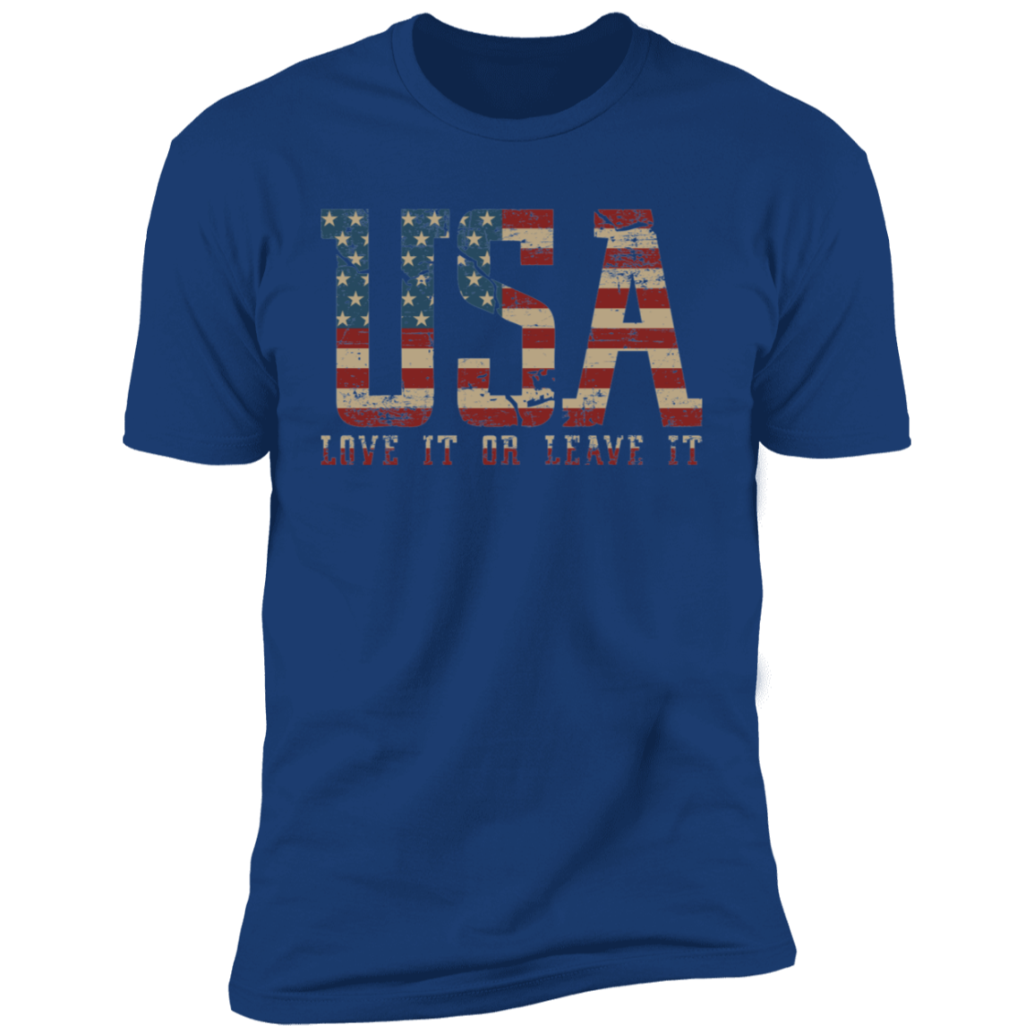 USA - Love It Or Leave It  Premium Short Sleeve T-Shirt