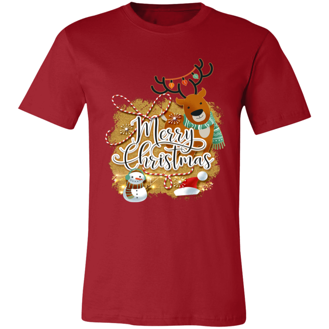 Merry Christmas  Unisex Jersey Short-Sleeve T-Shirt