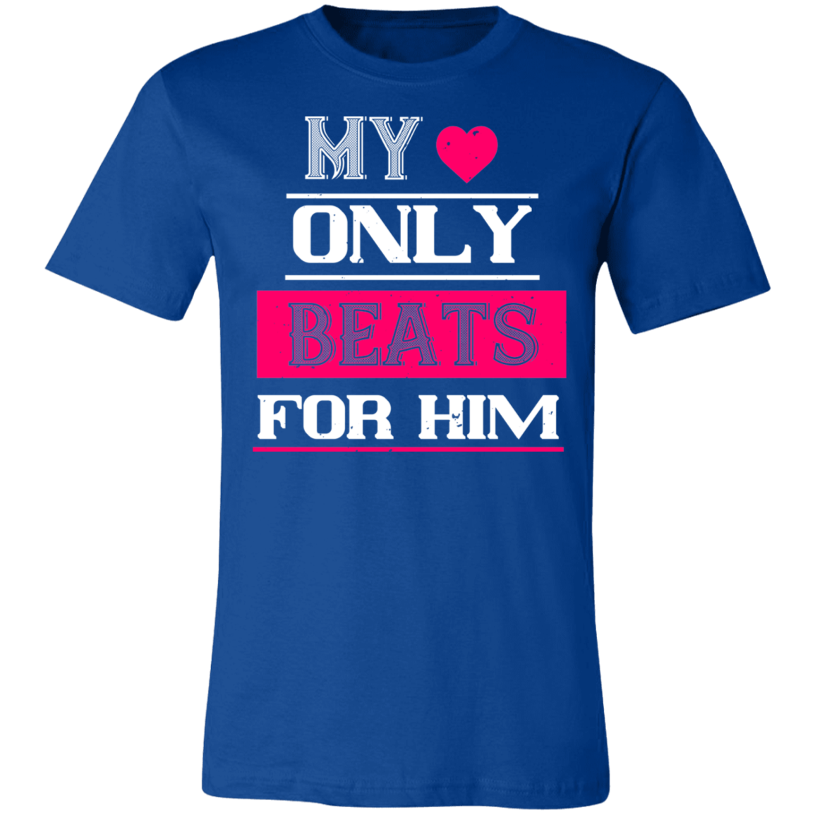 Valentine Design Unisex Jersey Short-Sleeve T-Shirt
