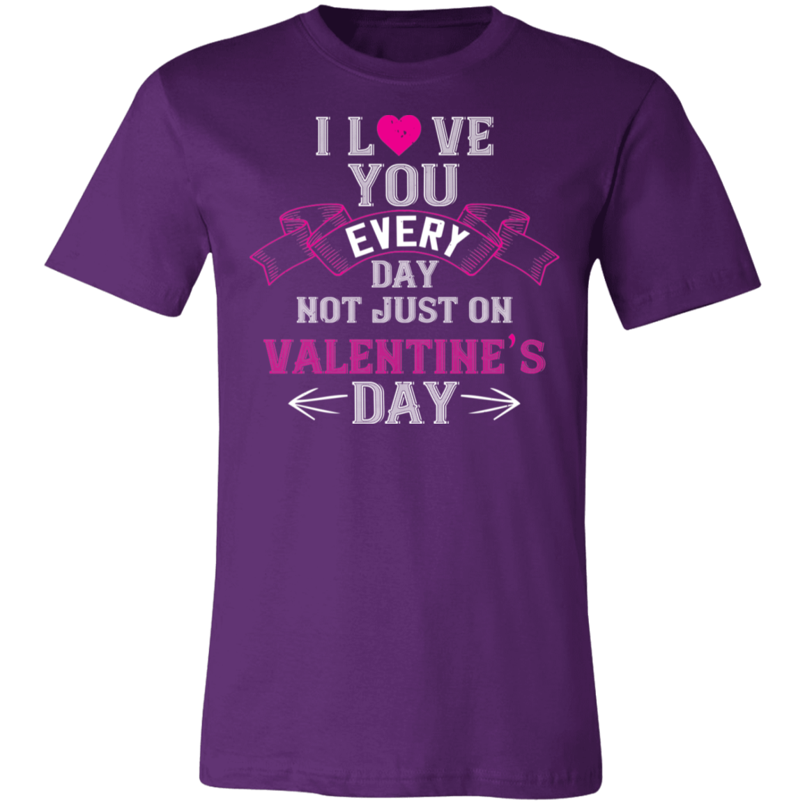 Valentine Design Unisex Jersey Short-Sleeve T-Shirt