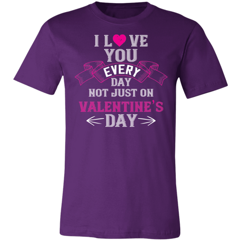 Image of Valentine Design Unisex Jersey Short-Sleeve T-Shirt