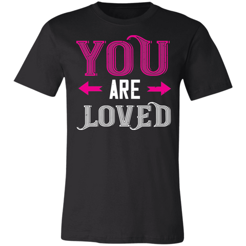 Image of Valentine Design Unisex Jersey Short-Sleeve T-Shirt