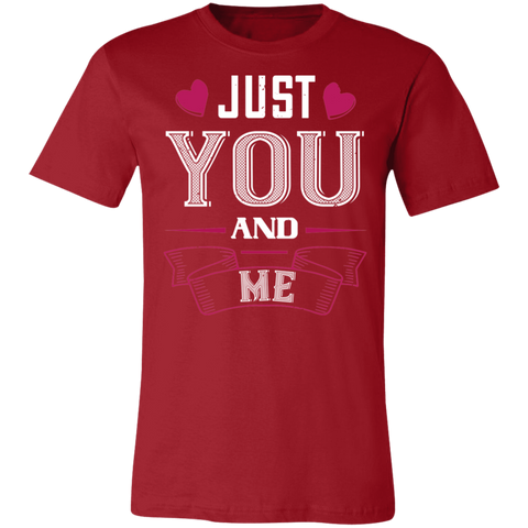 Image of Valentine Design Unisex Jersey Short-Sleeve T-Shirt