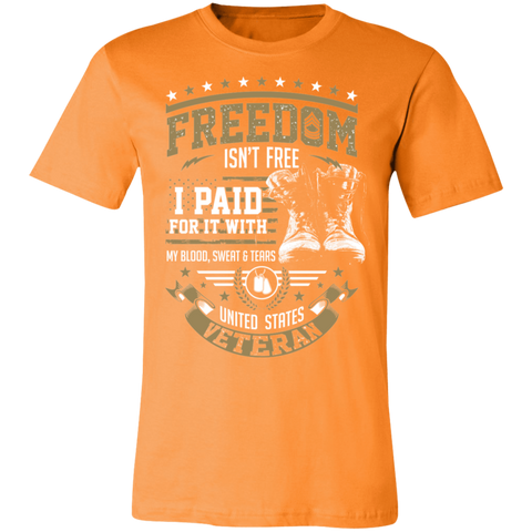Image of Veteran Design Premium  Unisex Jersey Short-Sleeve T-Shirt