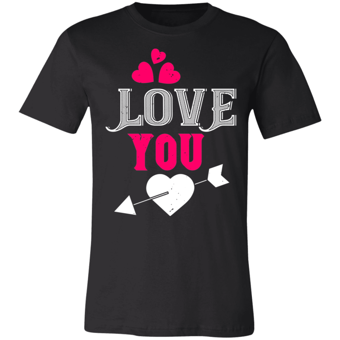 Valentine Design Unisex Jersey Short-Sleeve T-Shirt