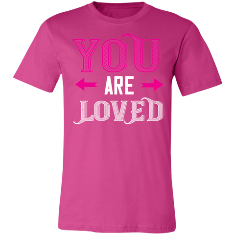 Image of Valentine Design Unisex Jersey Short-Sleeve T-Shirt