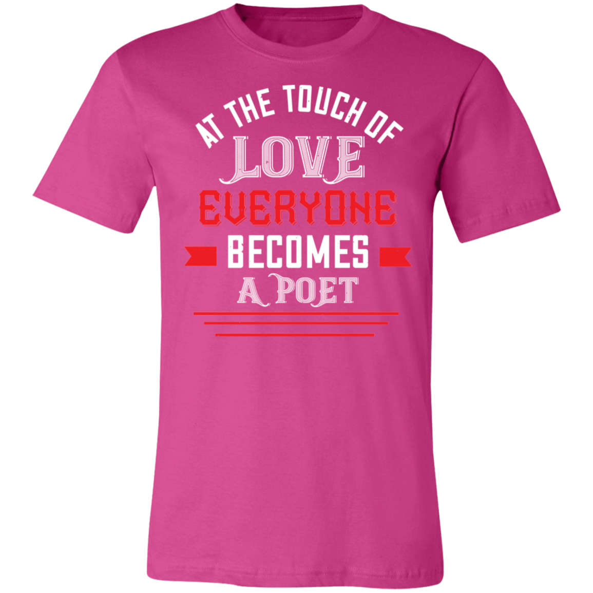 Valentine Design Unisex Jersey Short-Sleeve T-Shirt