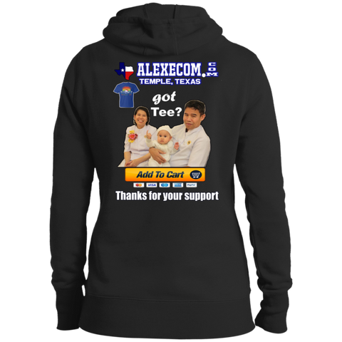 Image of Alexecom Ad Ladies' Pullover Hooded Sweatshirt