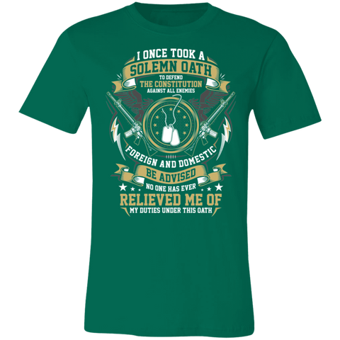 Image of Veteran Design Premium  Unisex Jersey Short-Sleeve T-Shirt