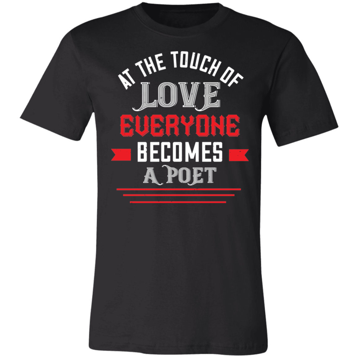 Valentine Design Unisex Jersey Short-Sleeve T-Shirt