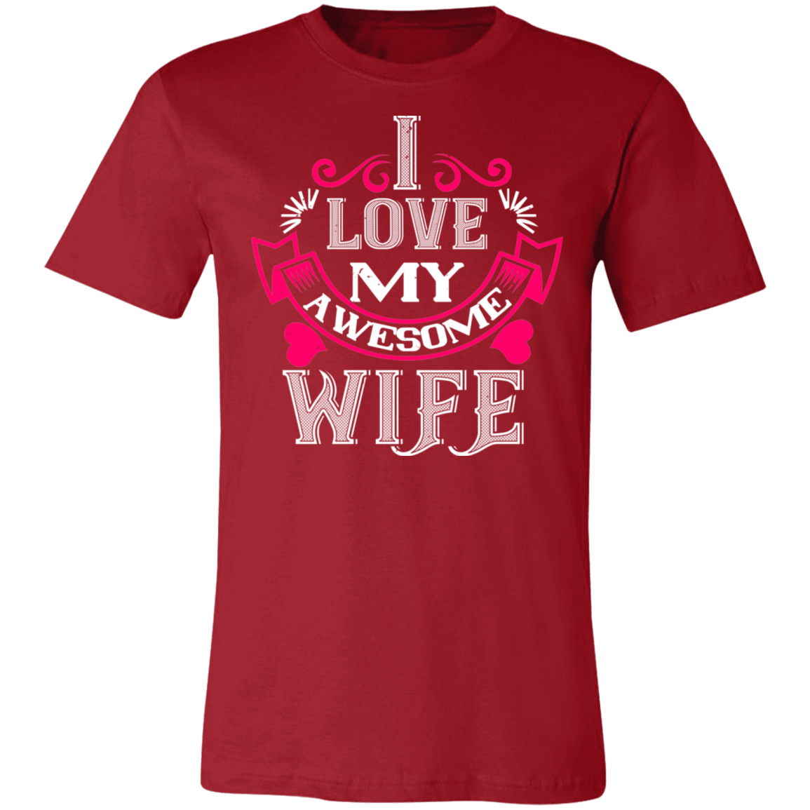 Valentine Design Unisex Jersey Short-Sleeve T-Shirt