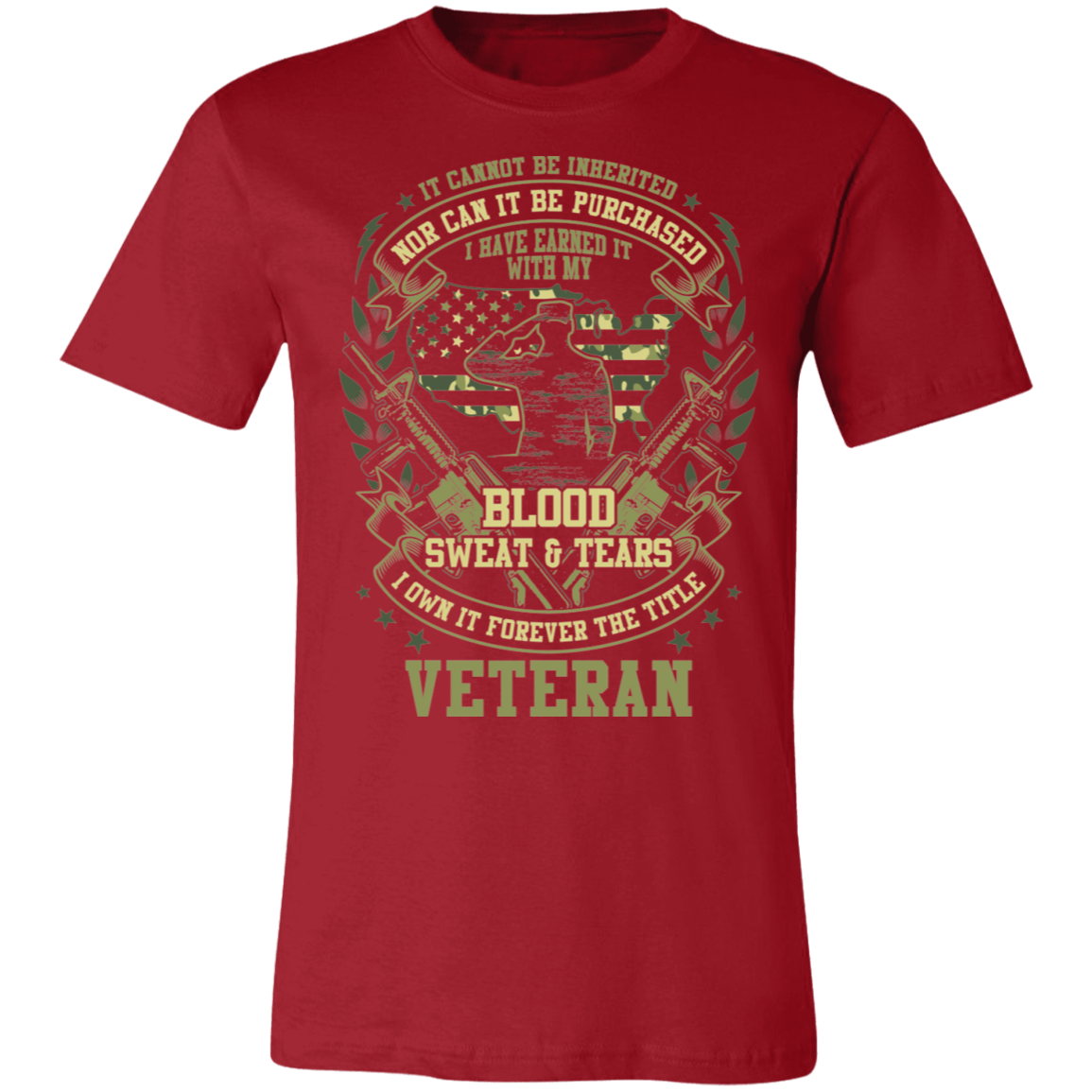 Veteran Design Premium  Unisex Jersey Short-Sleeve T-Shirt