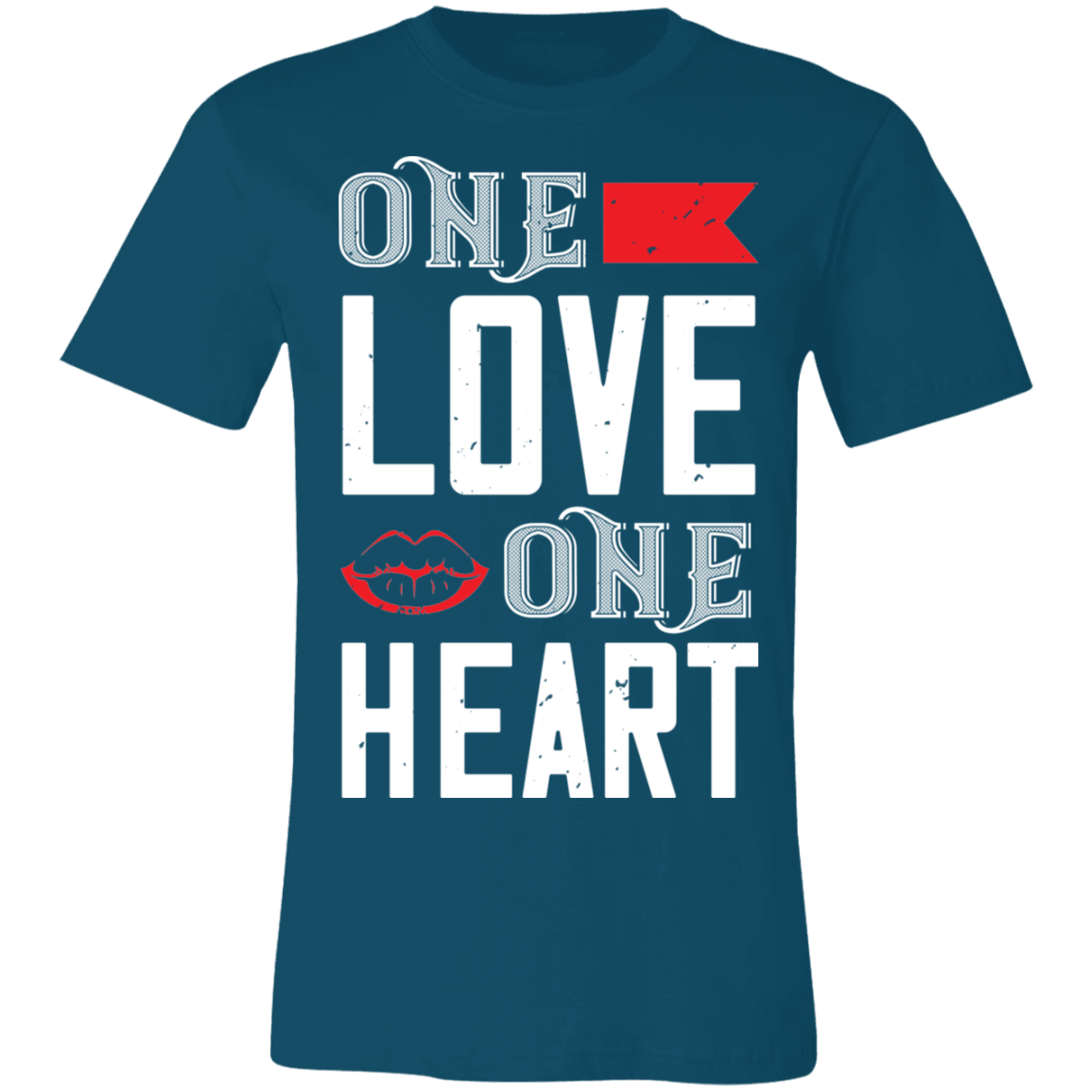 Valentine Design Unisex Jersey Short-Sleeve T-Shirt