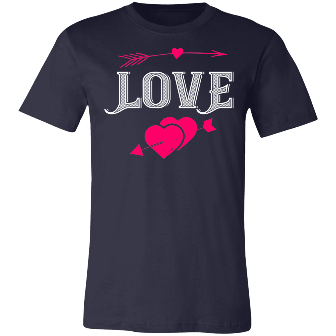 Valentine Design Unisex Jersey Short-Sleeve T-Shirt