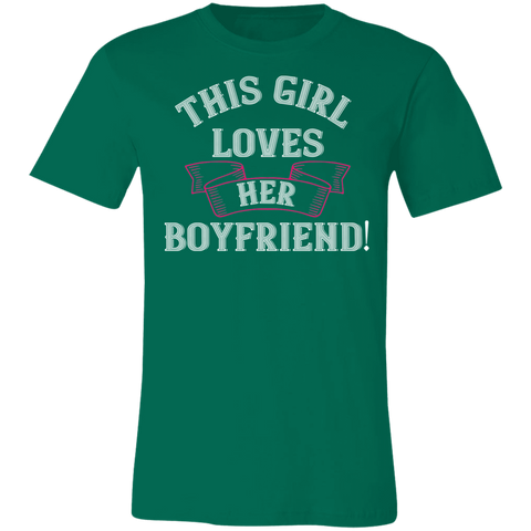 Image of Valentine Design Unisex Jersey Short-Sleeve T-Shirt