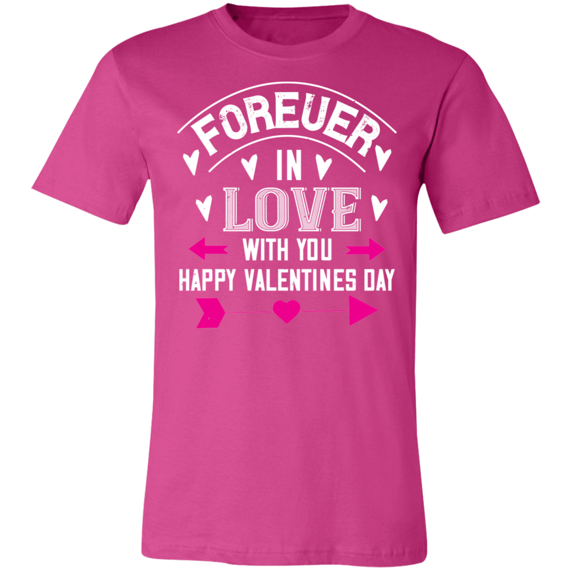 Valentine Design Unisex Jersey Short-Sleeve T-Shirt