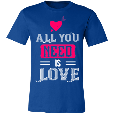 Image of Valentine Design Unisex Jersey Short-Sleeve T-Shirt