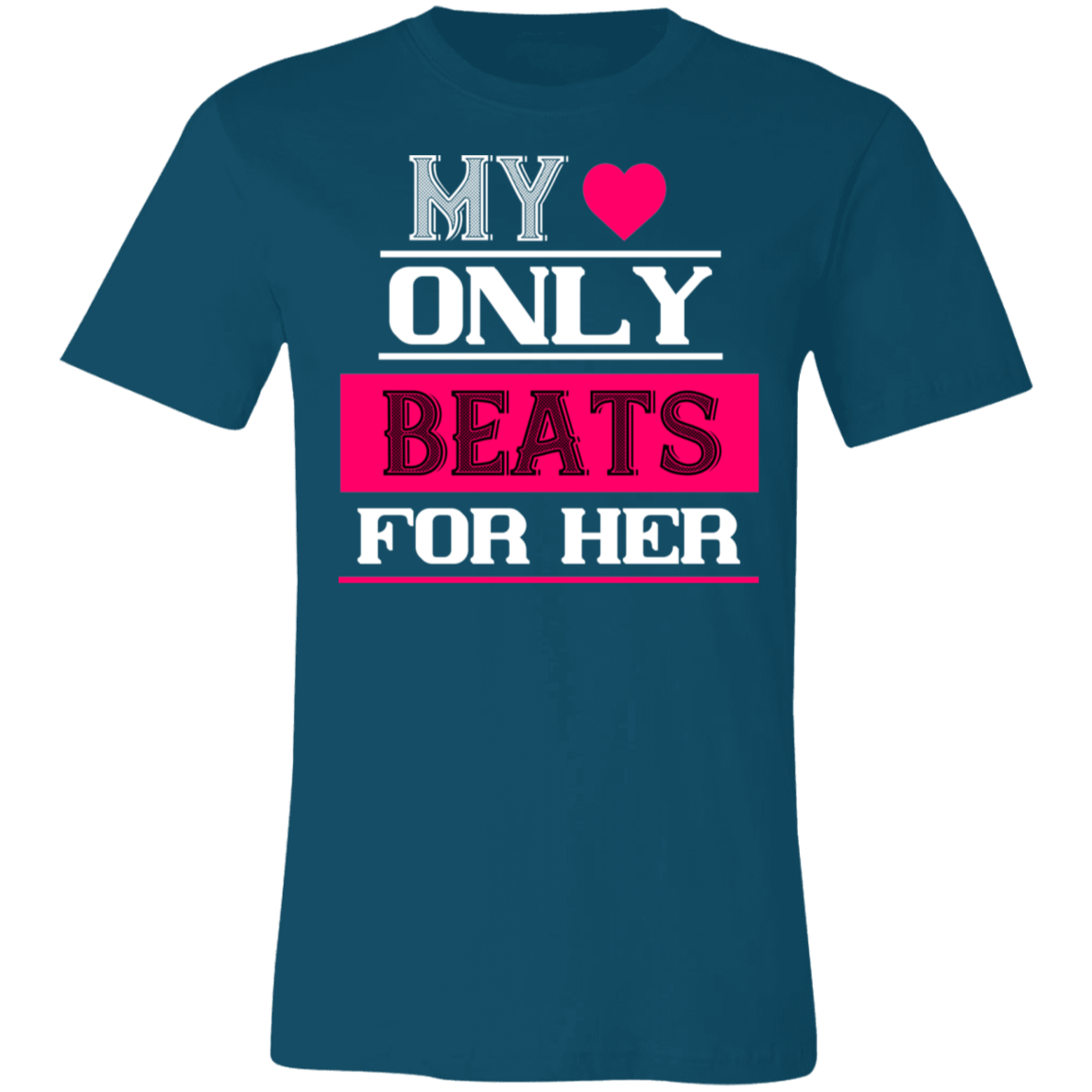 Valentine Design Unisex Jersey Short-Sleeve T-Shirt