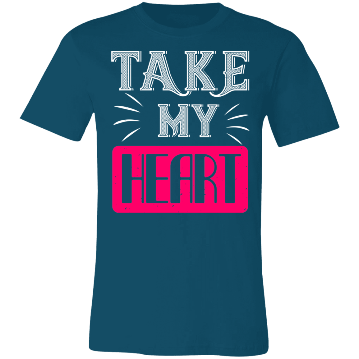 Valentine Design Unisex Jersey Short-Sleeve T-Shirt