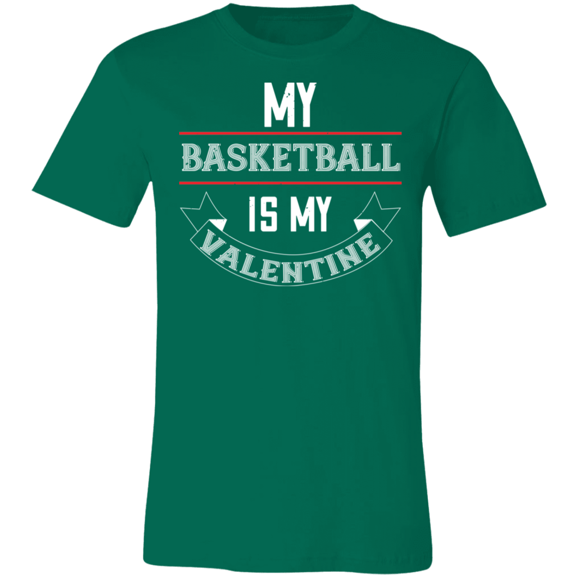 Valentine Design Unisex Jersey Short-Sleeve T-Shirt