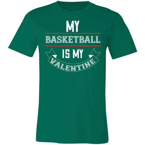 Image of Valentine Design Unisex Jersey Short-Sleeve T-Shirt