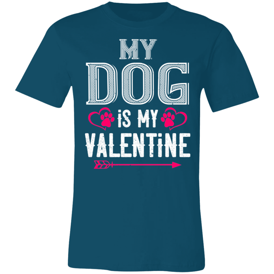 Valentine Design Unisex Jersey Short-Sleeve T-Shirt