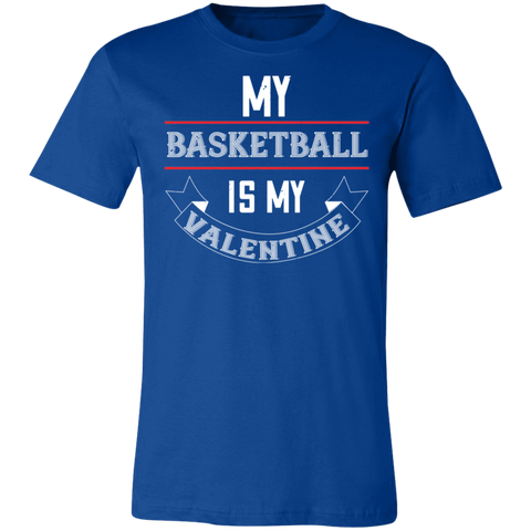 Image of Valentine Design Unisex Jersey Short-Sleeve T-Shirt