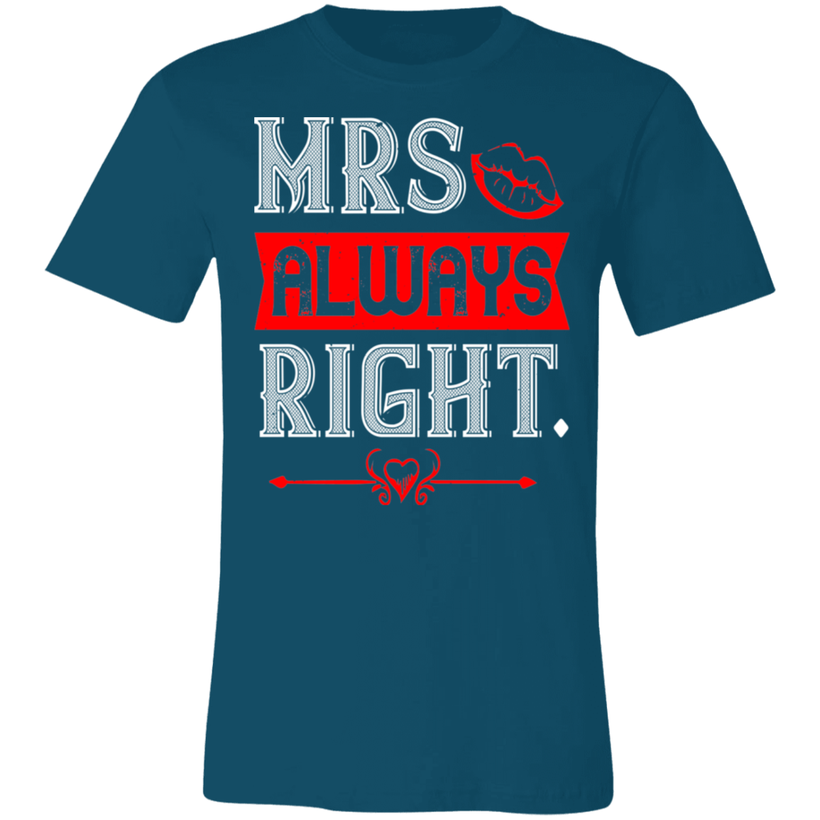 Valentine Design Unisex Jersey Short-Sleeve T-Shirt