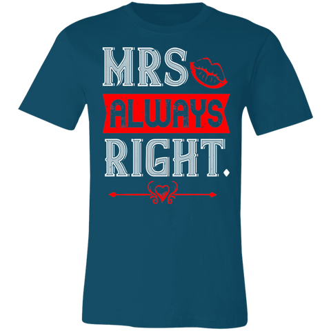 Image of Valentine Design Unisex Jersey Short-Sleeve T-Shirt