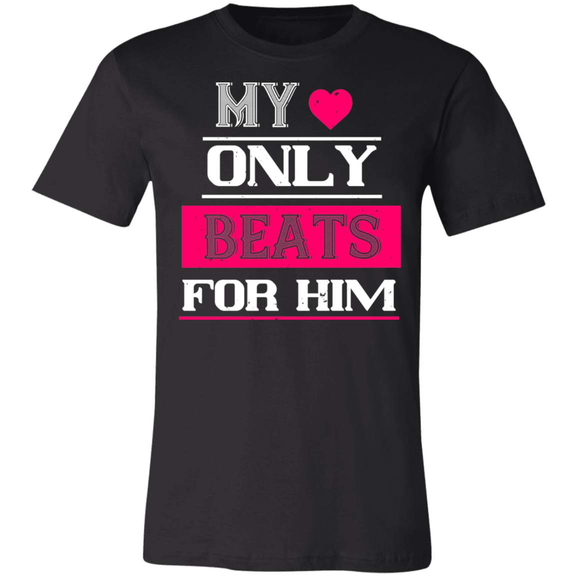 Valentine Design Unisex Jersey Short-Sleeve T-Shirt