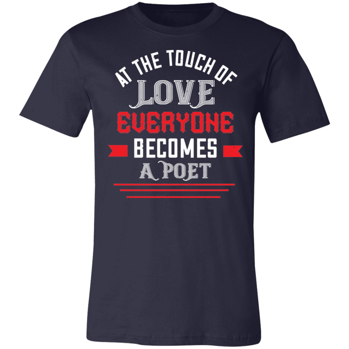 Valentine Design Unisex Jersey Short-Sleeve T-Shirt