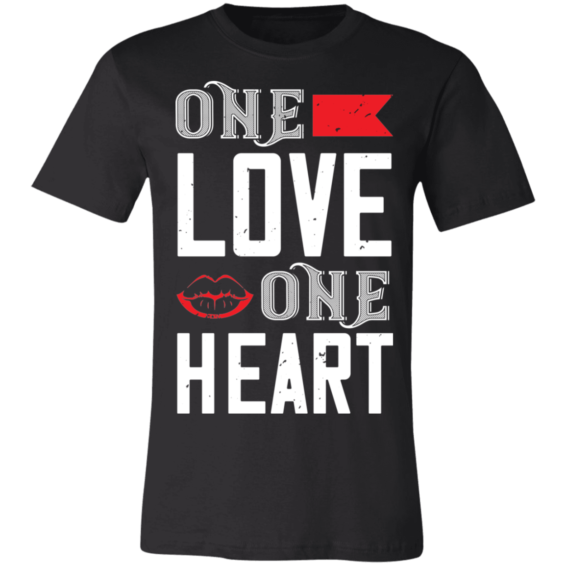 Valentine Design Unisex Jersey Short-Sleeve T-Shirt