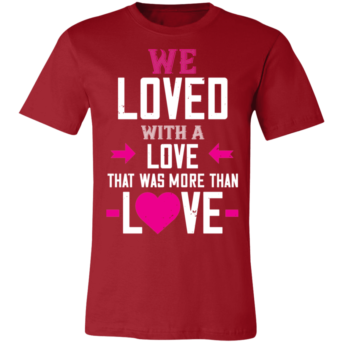 Valentine Design Unisex Jersey Short-Sleeve T-Shirt