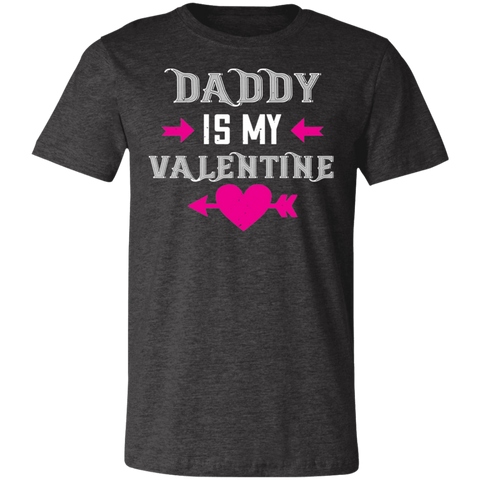 Image of Valentine Design Unisex Jersey Short-Sleeve T-Shirt