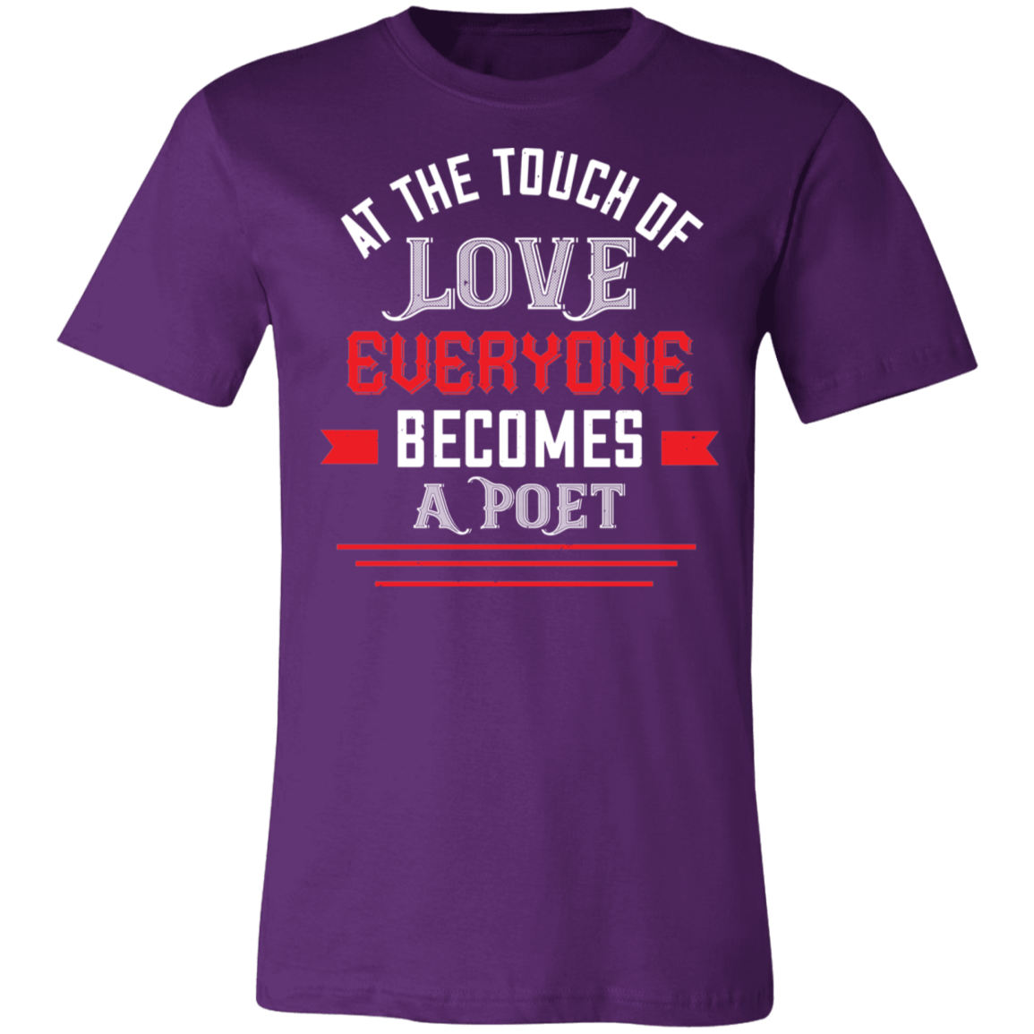 Valentine Design Unisex Jersey Short-Sleeve T-Shirt