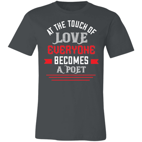 Image of Valentine Design Unisex Jersey Short-Sleeve T-Shirt
