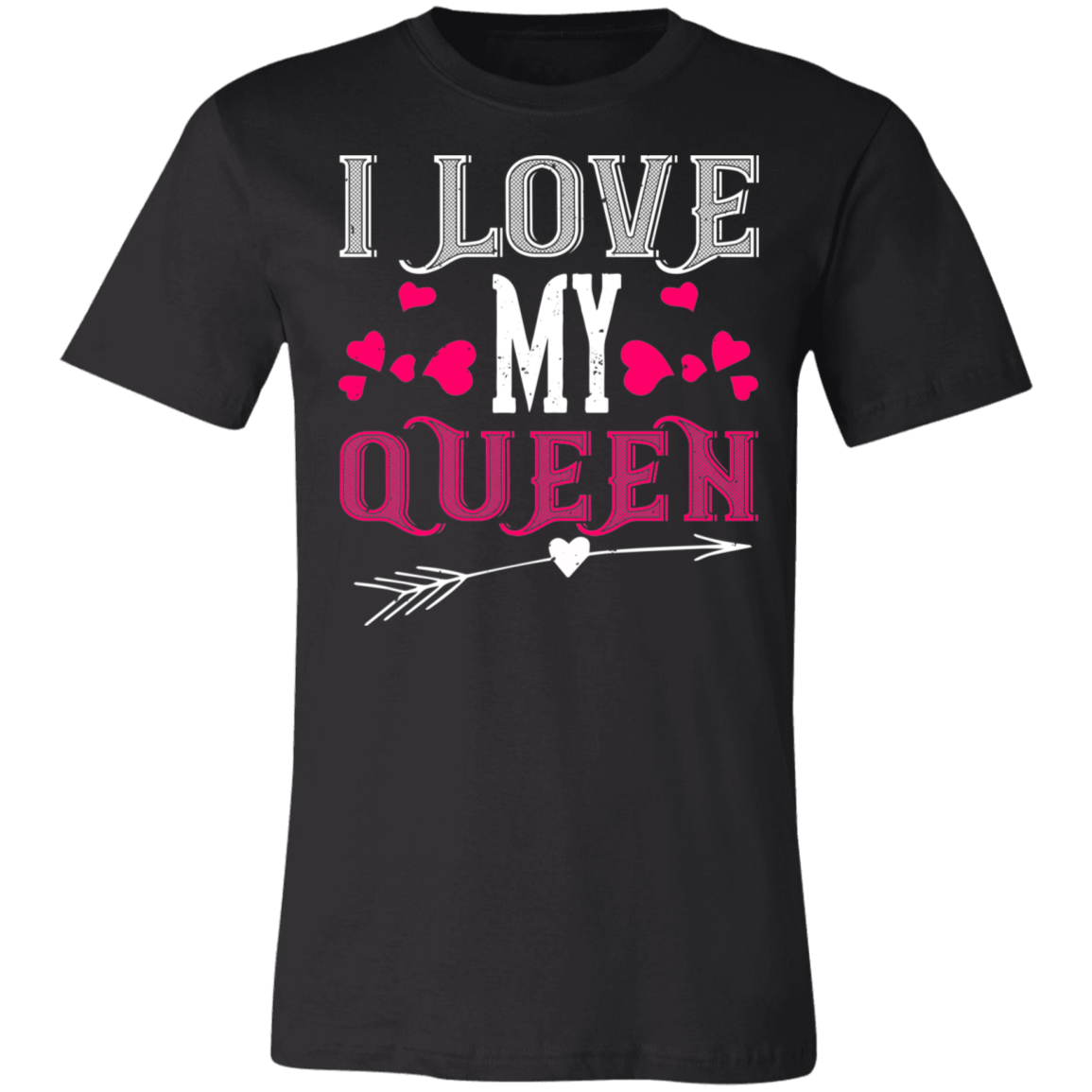 Valentine Design Unisex Jersey Short-Sleeve T-Shirt