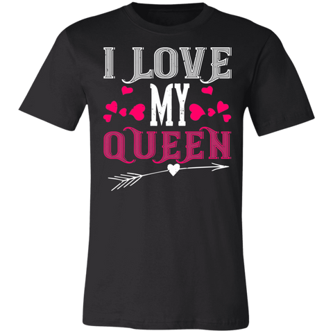 Image of Valentine Design Unisex Jersey Short-Sleeve T-Shirt