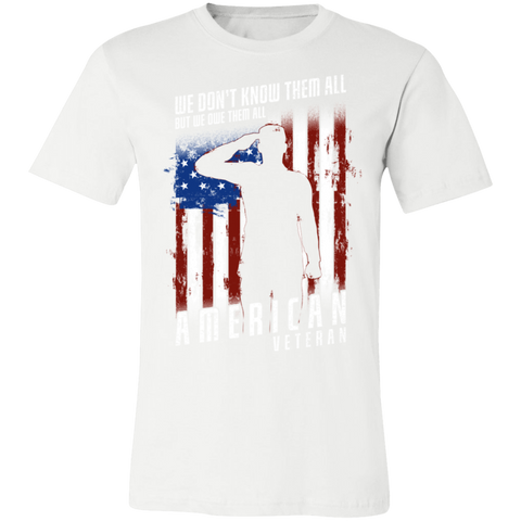 Image of Veteran Design Premium  Unisex Jersey Short-Sleeve T-Shirt