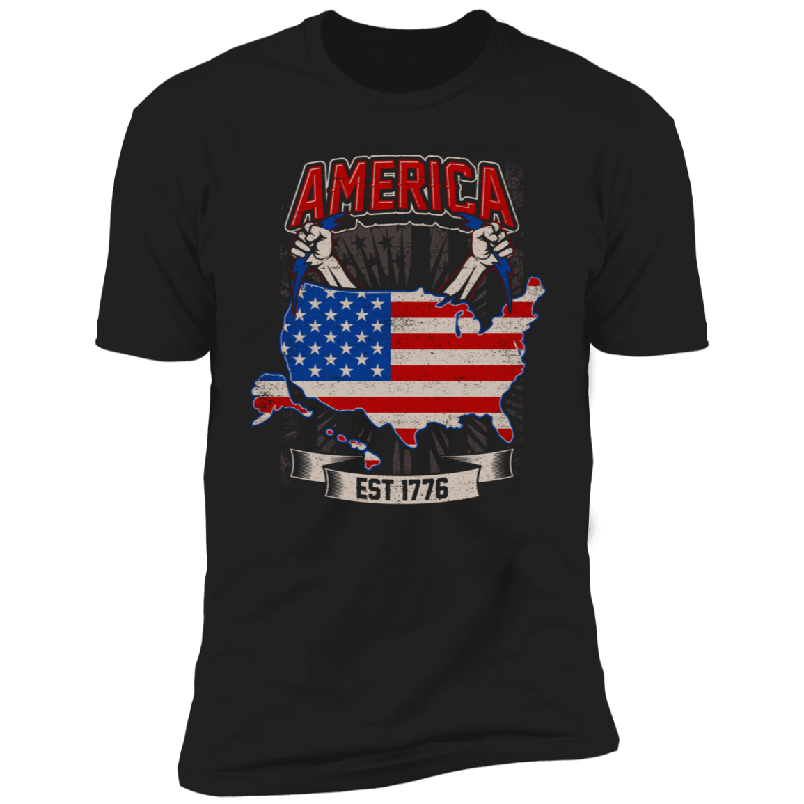 American Est 1776 Premium Short Sleeve T-Shirt